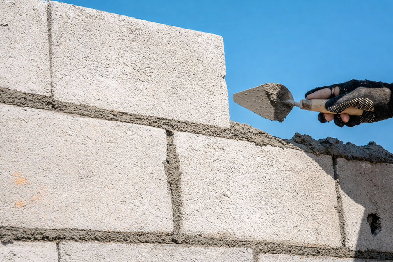 Foundation block wall installation in Alameda, CA